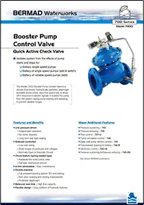 Booster-Pump-740Q–Control-Valve Quick Active Check Valve