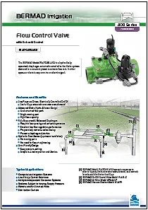 Bermad IR-470-55-bKU Flow Control Valve