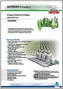 Bermad IR-470-55-bRU Flow Control Valve