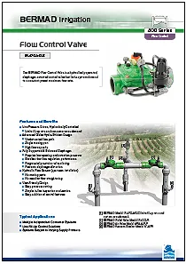 Bermad IR-470-bKUZ Flow Control Valve