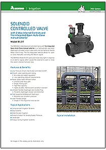 Irrigation IR-21T 2 way Solenoid valve Brochure