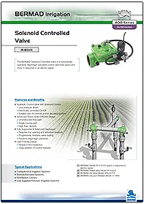 Irrigation IR-410-KX Solenoid control Brochure