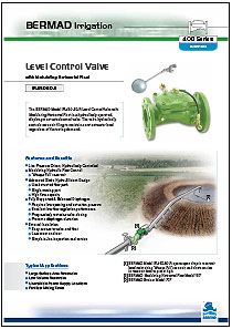 Bermad IR-450-60-R Level Control Valve