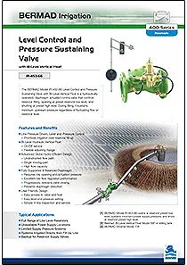 Bermad IR-453-66 Level Control and Pressure Sustaining Valve