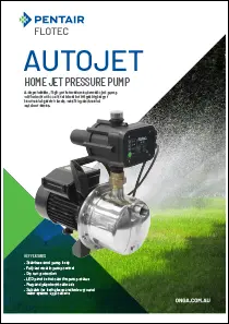  Onga AJP40 Autojet pressure pump