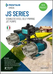 Onga JS45-PC-T JS Series Pressure Pump with Pressure Switch & Tank