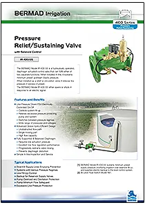 Bermad IR-430-55 Pressure Relief/Sustaining Valve