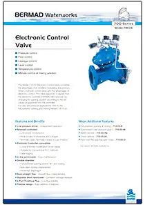 WW718-03 – Electronic Control Valve Brochure