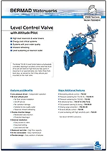 WW750-80-X – Altitude Control Valve