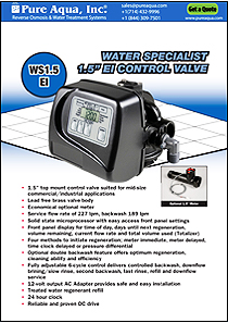  Clack WS1.5EI Specialist Water Control Valve 1.5