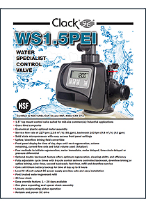 Clack WS1.5PEI Specialist Water Control Valve 1.5