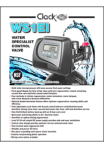 Clack WS1EI Specialist Water Control Valve 1