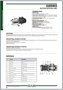 DAB EUROINOX30/50M Stainless Steel Multistage Pump