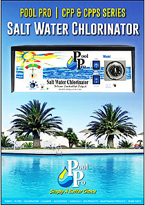 Pool Pro CPP30 Salt Water Chlorinator Brochure
