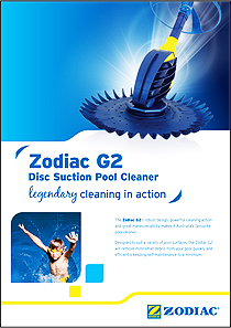 Zodiac AX20 Activ Mechanical Suction Pool Cleaner Brochure
