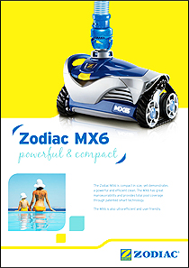 Zodiac MX6 Pool Cleaner Brochure